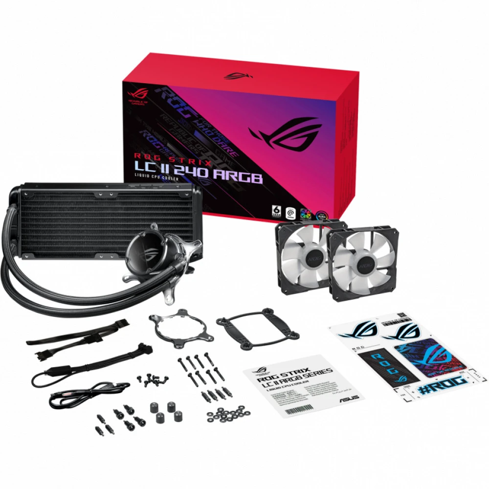 Система охлаждения Asus ROG STRIX LC II 240 ARGB