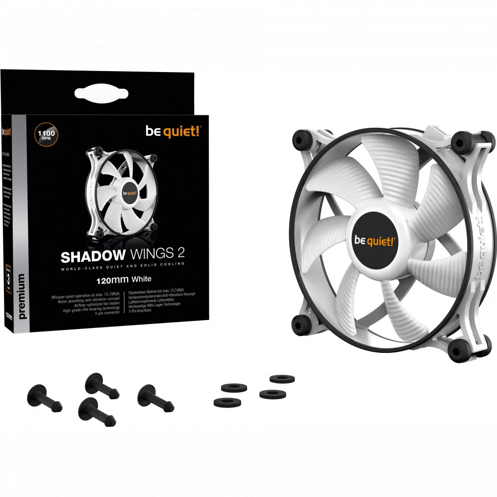 Система охлаждения be quiet! Shadow Wings 2 White BL088