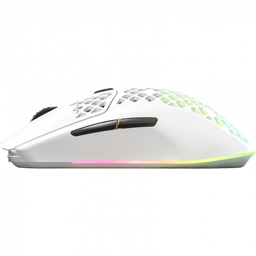 Мышь SteelSeries Aerox 3 Wireless (2022) Snow 62608 Игровые, Беспроводная