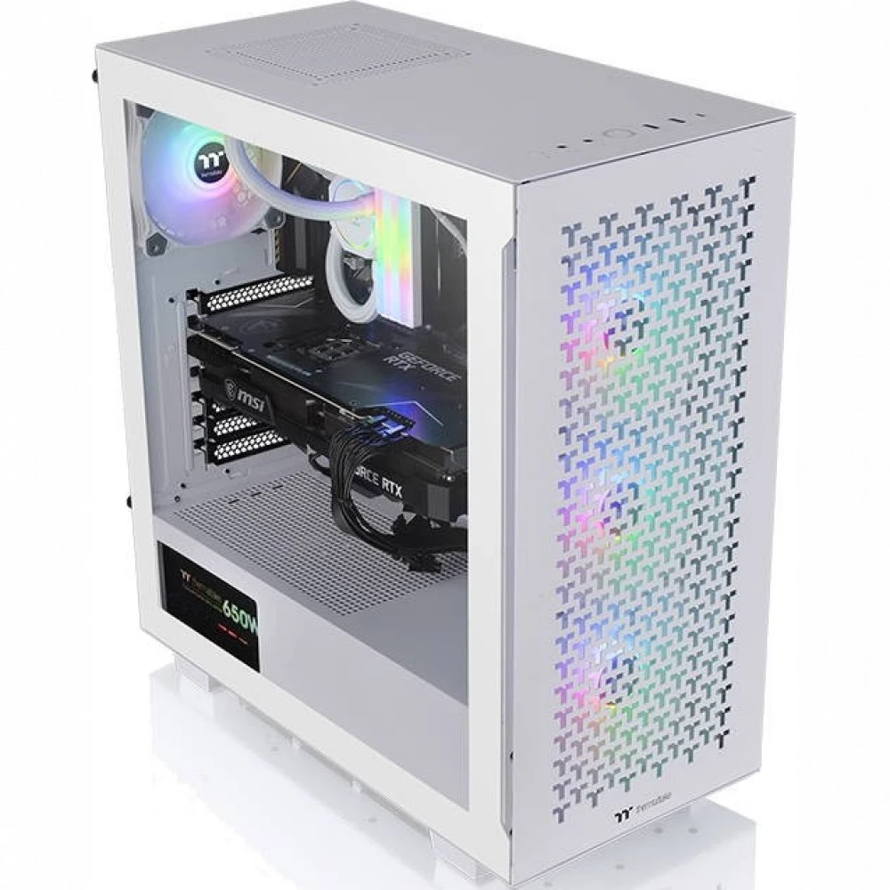 Корпус Thermaltake V350 TG ARGB Air Snow CA-1S3-00M6WN-03 Mid-Tower