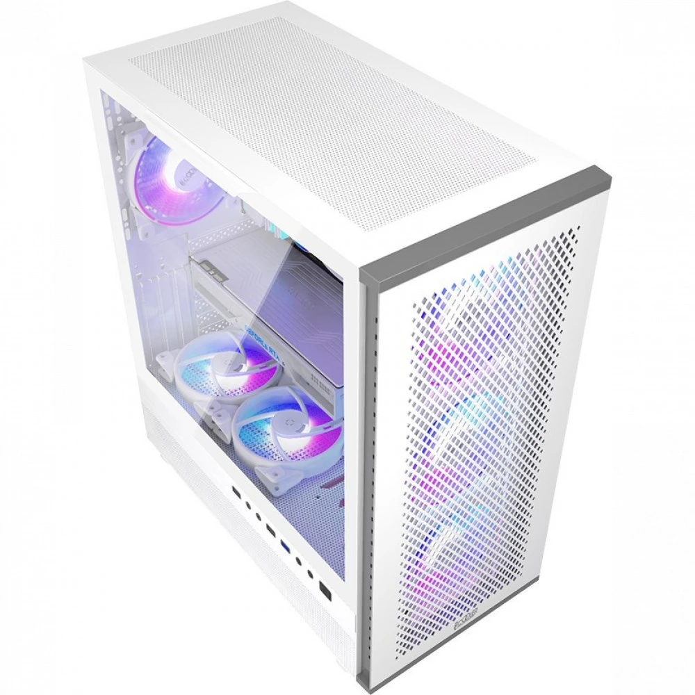 Корпус PCcooler MASTER ME200 MESH White MASTER ME200W MESH Mid-Tower