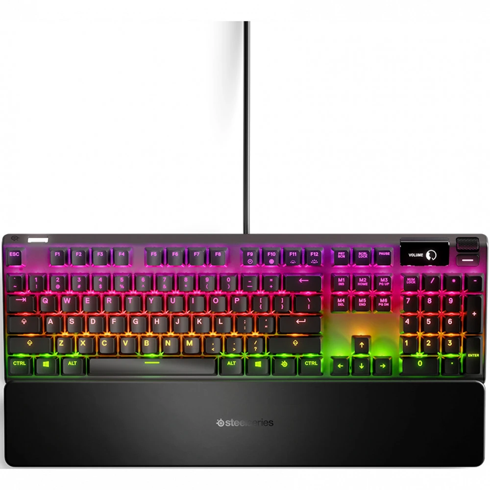 Клавиатура SteelSeries Apex 7 (Blue Switch) 64774 Проводная, USB