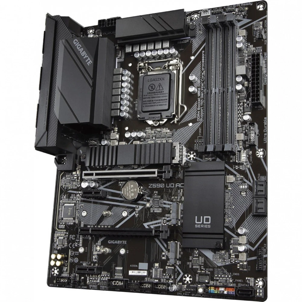 Материнская плата Gigabyte Z590 UD AC (rev. 1.x) Z590 UD AC 1.1 ATX, LGA 1200