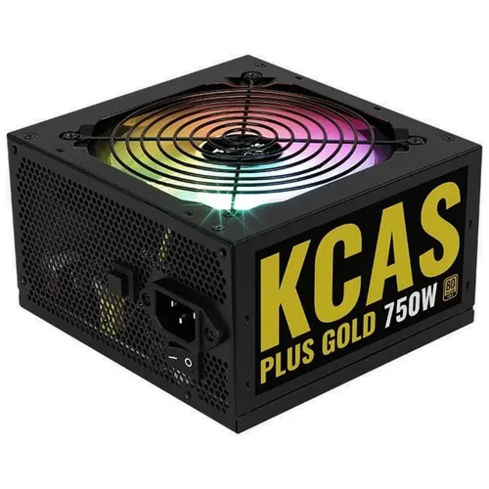 Блок питания Aerocool KCAS BLACK 4710562759211 750 Вт, 80+ Gold