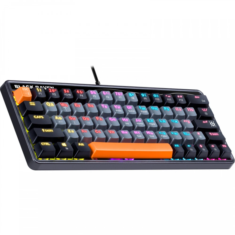Клавиатура Defender Black Raven GK-417 45413 Проводная, USB