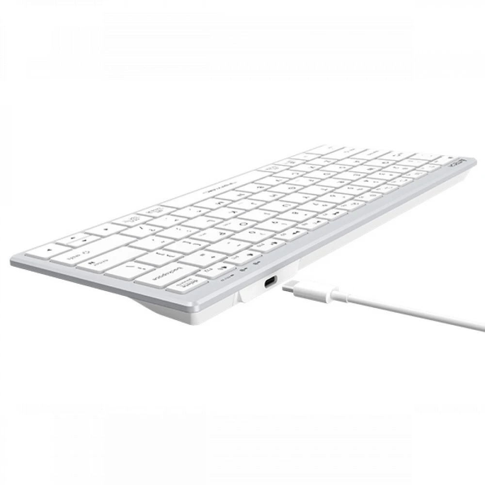 Клавиатура A4Tech Fstyler FX51 белый Проводная, USB