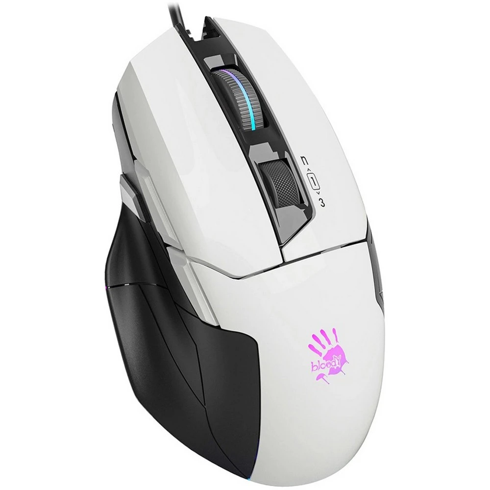 Мышь A4Tech Bloody W70 Max (Panda White) W70-Max-Panda White Игровые, Проводная