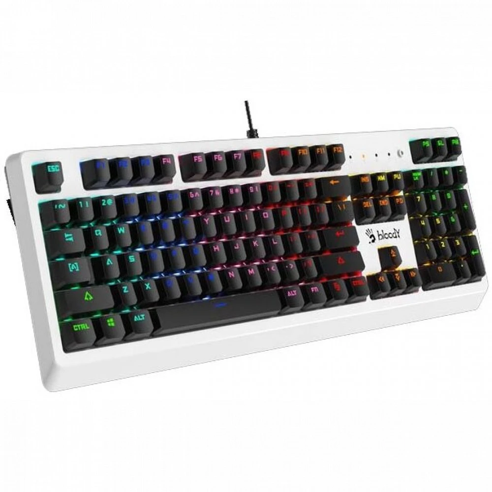 Клавиатура A4Tech Bloody B810RC WHITE RGB Проводная, USB