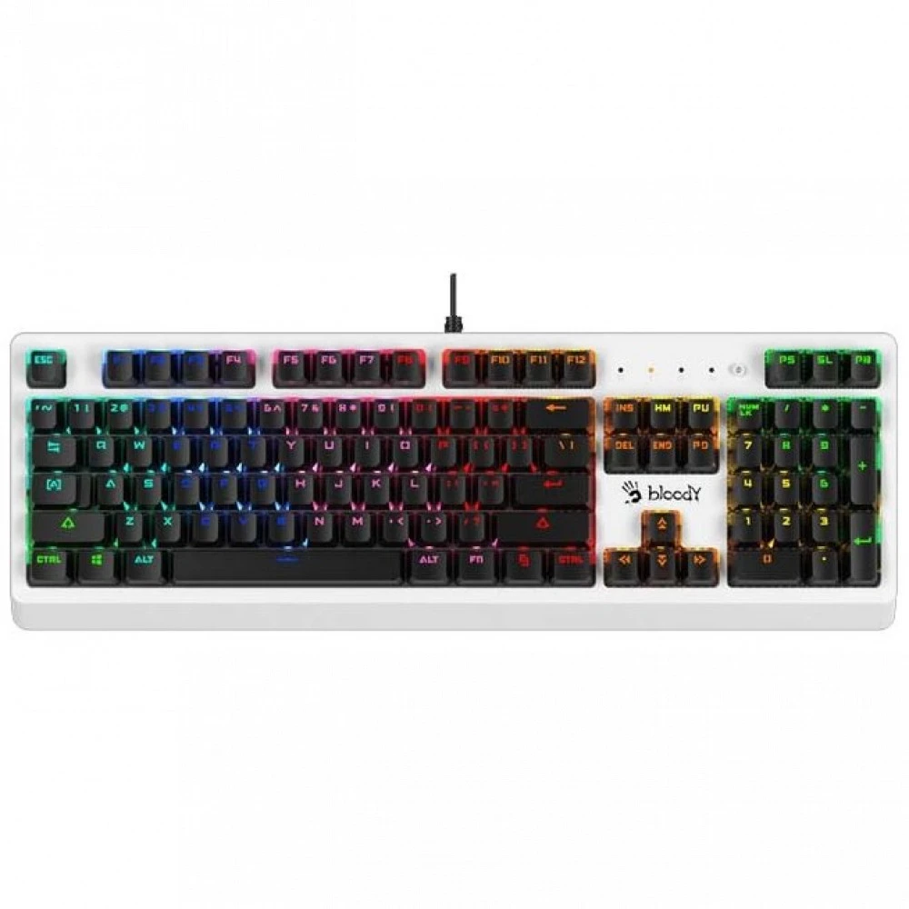 Клавиатура A4Tech Bloody B810RC WHITE RGB Проводная, USB