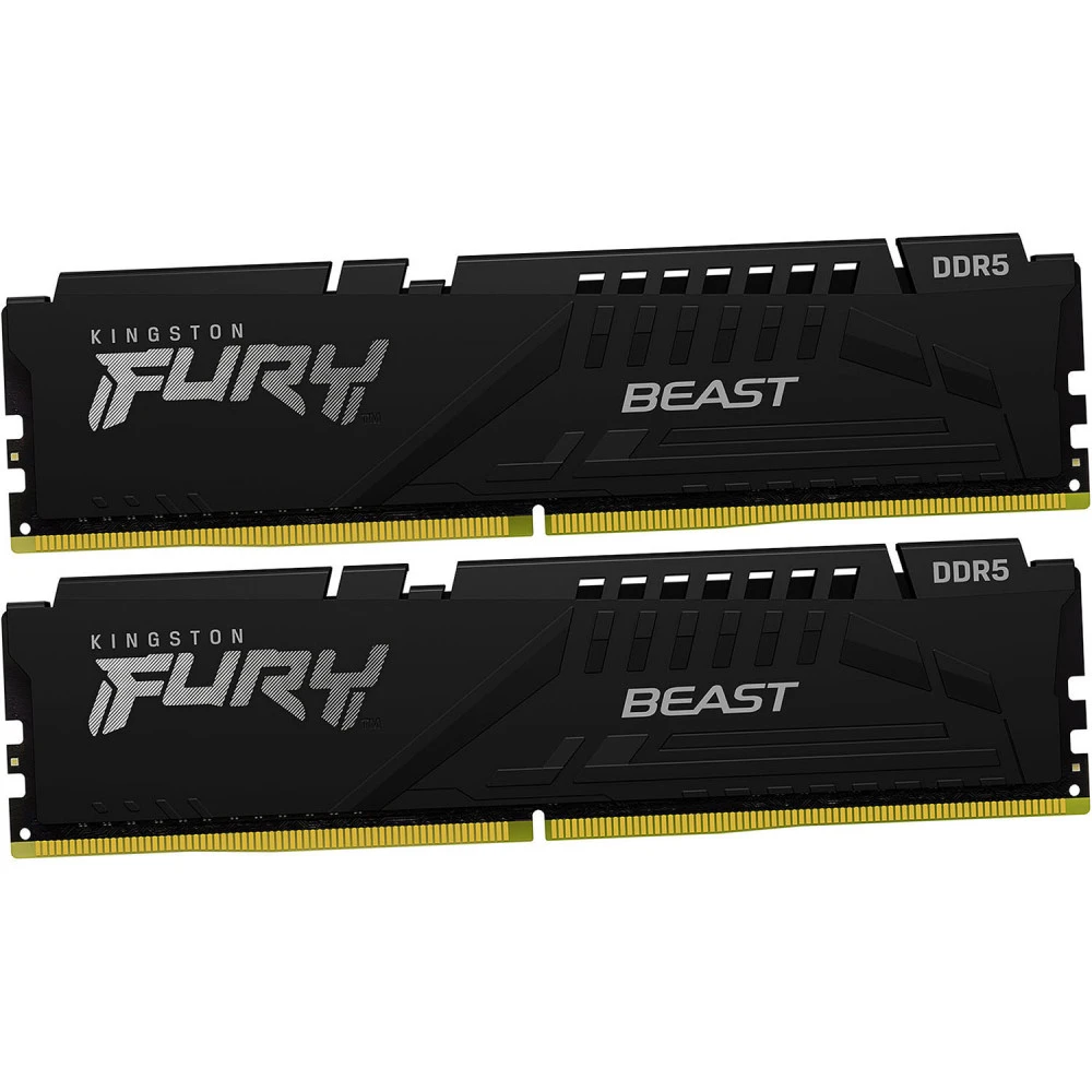 ОЗУ Kingston Fury Beast KF552C40BBK2-16 DIMM, DDR5, 16 Гб (2 х 8 Гб), 5200 МГц