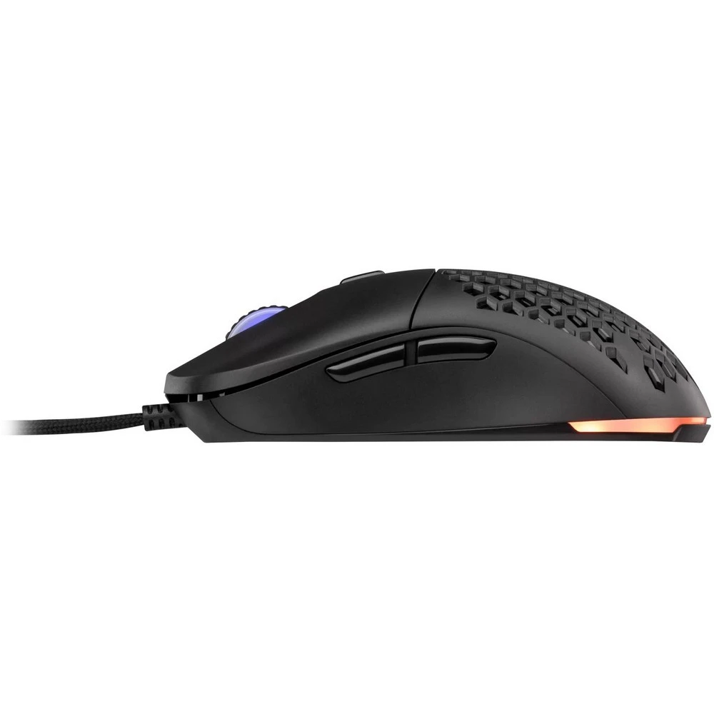 Мышь 2E HyperSpeed Lite RGB Black 2E-MGHSL-BK Игровые, Проводная