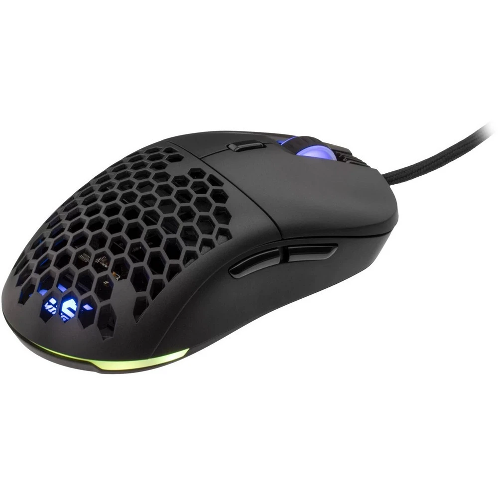 Мышь 2E HyperSpeed Lite RGB Black 2E-MGHSL-BK Игровые, Проводная
