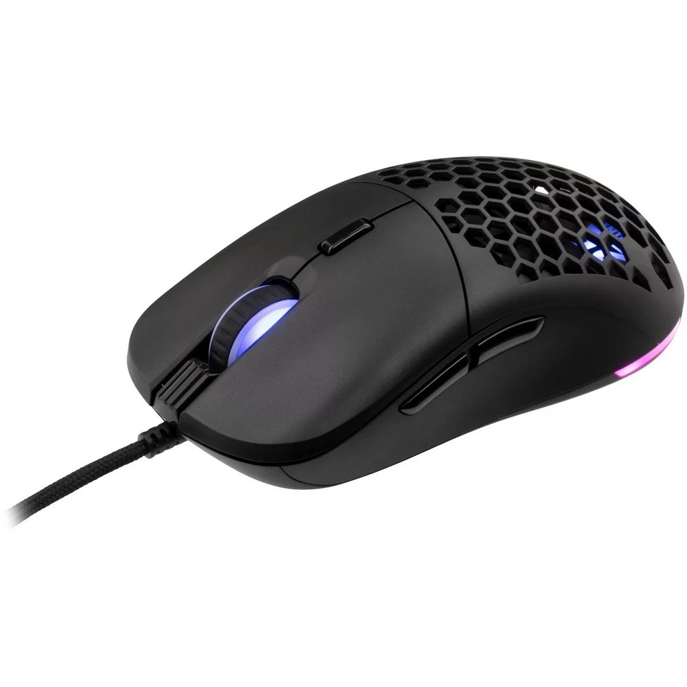 Мышь 2E HyperSpeed Lite RGB Black 2E-MGHSL-BK Игровые, Проводная