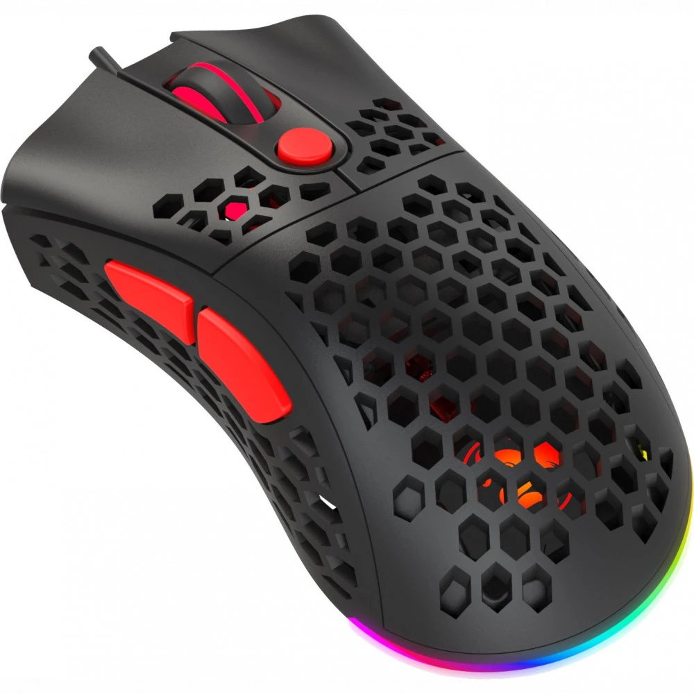 Мышь 2E HyperSpeed Pro RGB Black 2E-MGHSPR-BK Игровые, Проводная