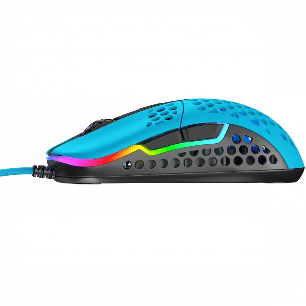 Мышь Xtrfy M42 RGB USB Miami Blue XG-M42-RGB-BLUE Игровые, Проводная