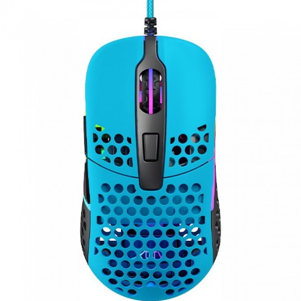 Мышь Xtrfy M42 RGB USB Miami Blue XG-M42-RGB-BLUE Игровые, Проводная
