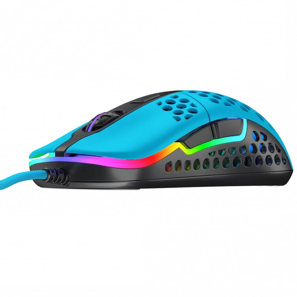 Мышь Xtrfy M42 RGB USB Miami Blue XG-M42-RGB-BLUE Игровые, Проводная