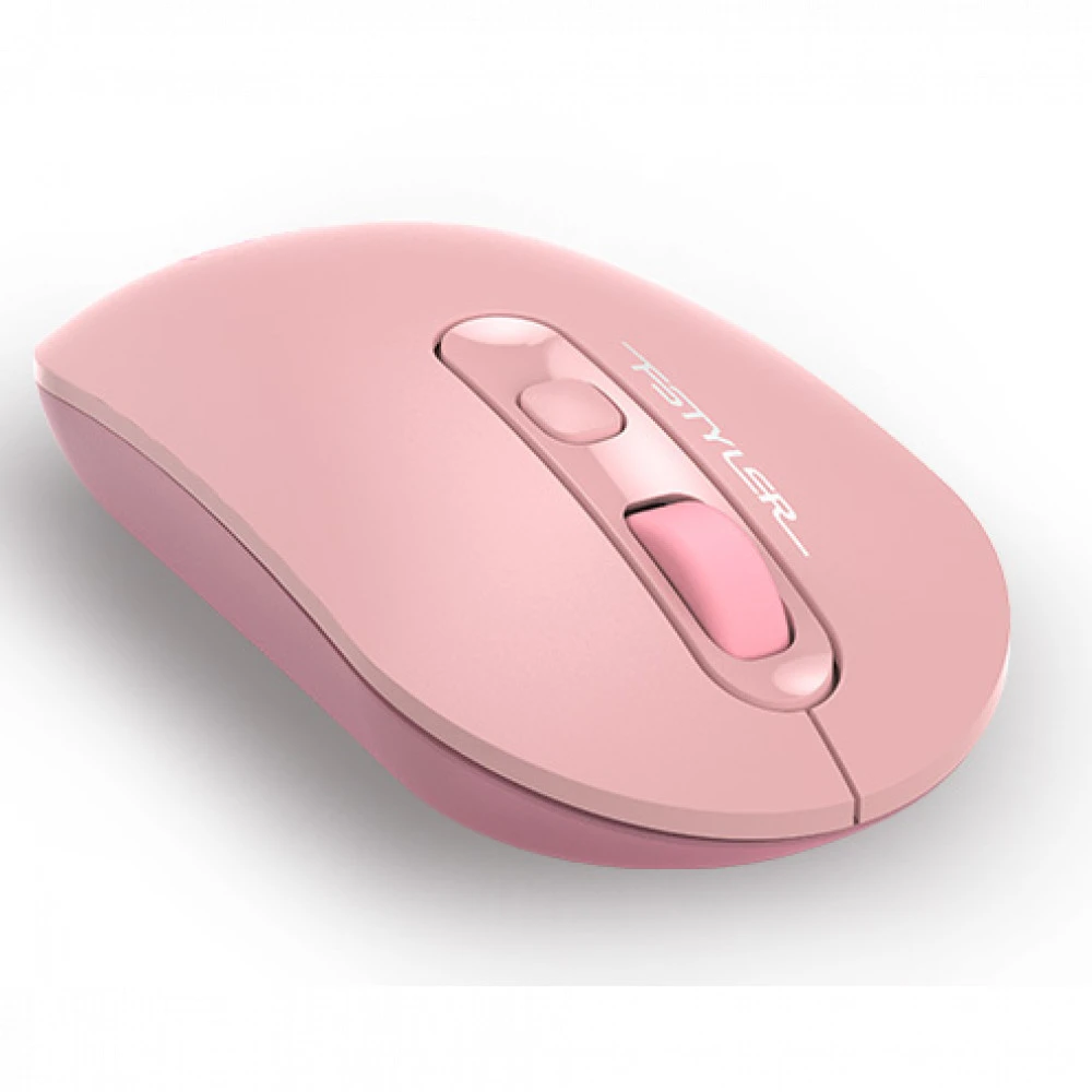 Мышь A4Tech Fstyler FG20 FG20-PINK Бюджетные, Беспроводная