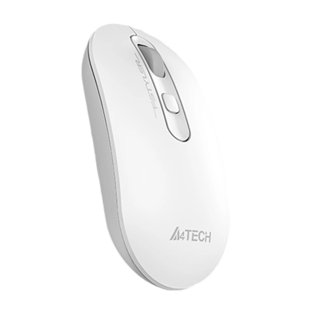 Мышь A4Tech FG20 FG20-WHITE Бюджетные, Беспроводная