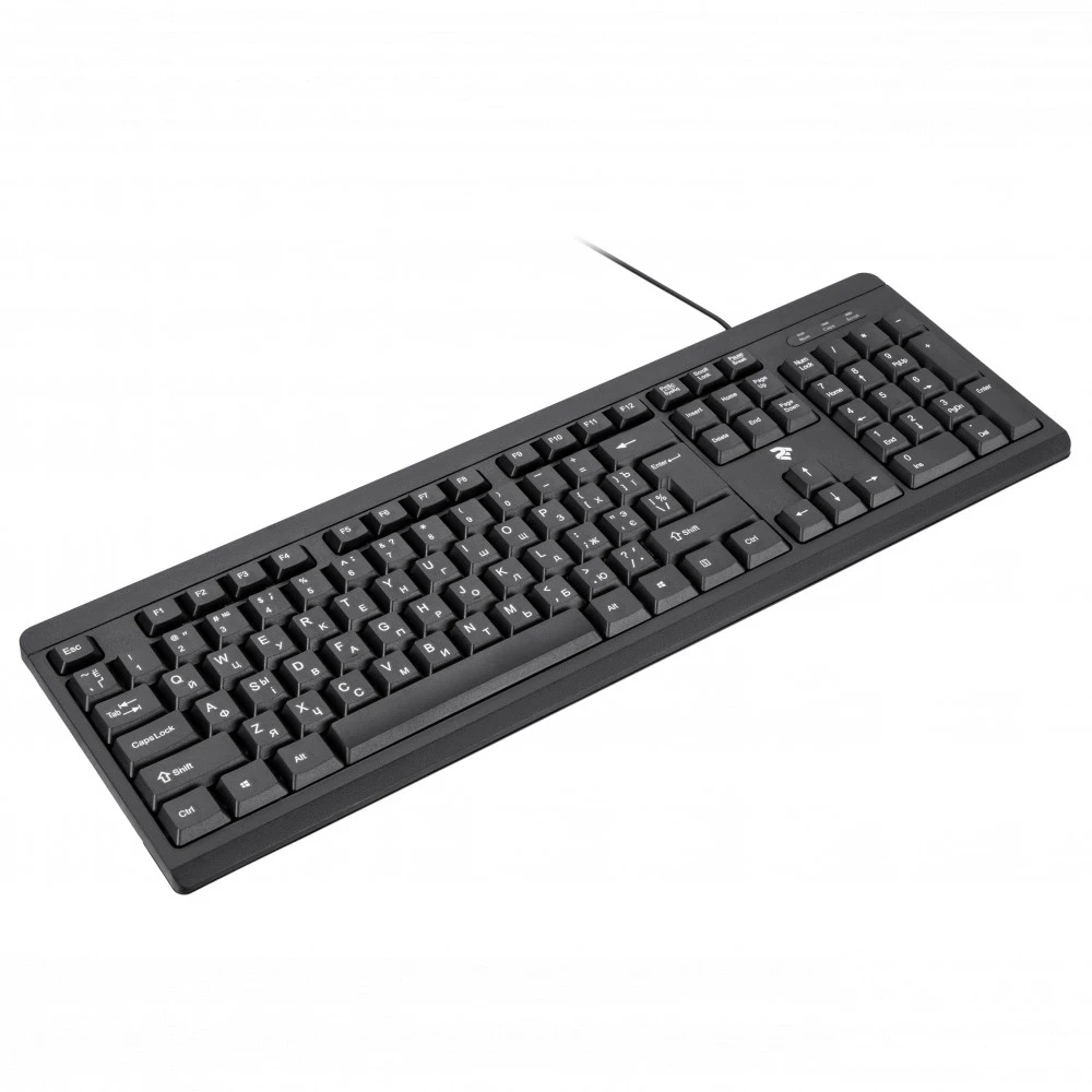 Клавиатура 2E KS108 USB 2E-KS108UB Проводная, USB
