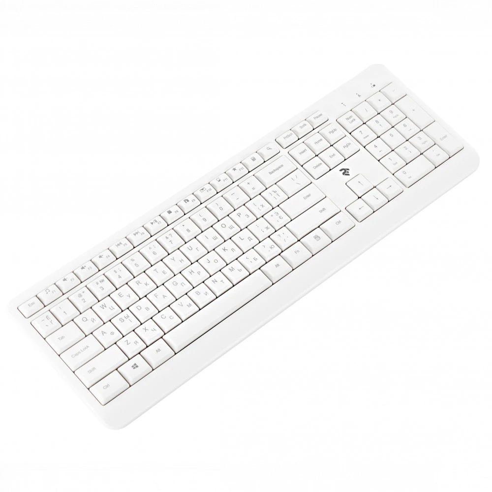 Клавиатура 2E KS220 WL 2E-KS220WW Беспроводная, USB