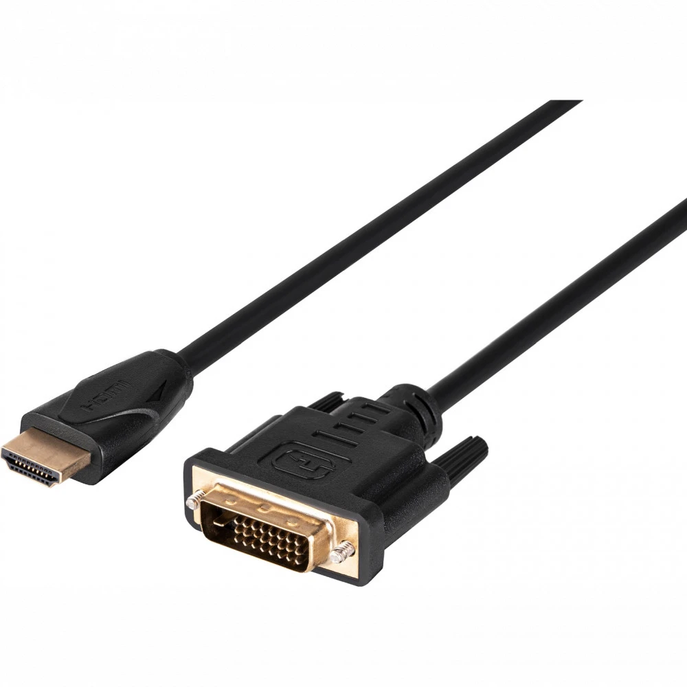 Кабель интерфейсный 2E HDMI TO DVI (1.8M) 2E-W1701 HDMI - DVI