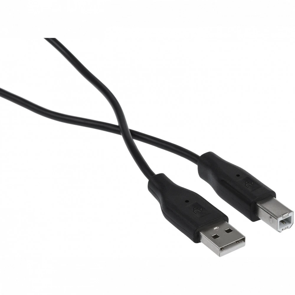 Кабель интерфейсный 2E USB 2.0 A - USB 2.0 B (1.8M) 2E-W-3169M1.8 USB Type A - USB Type B