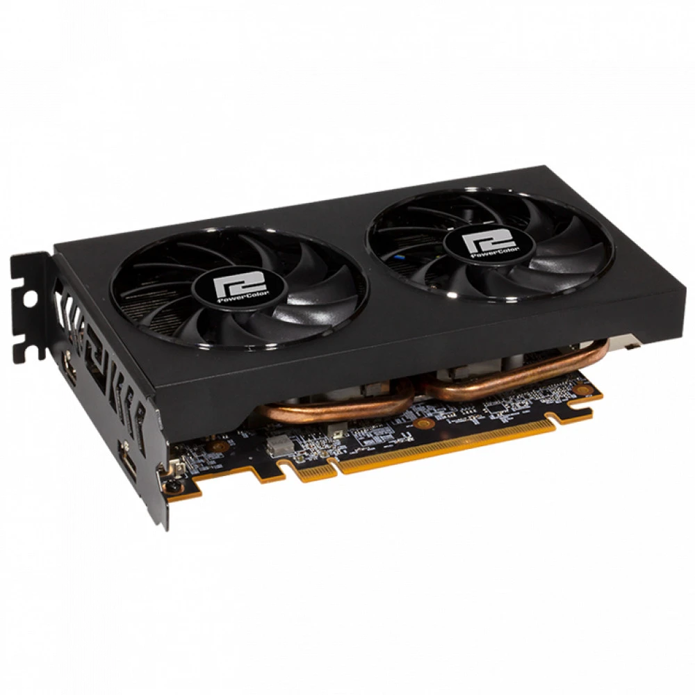 Видеокарта PowerColor AMD Radeon RX 6500XT AXRX 6500XT 4GBD6-DH/OC 4 ГБ