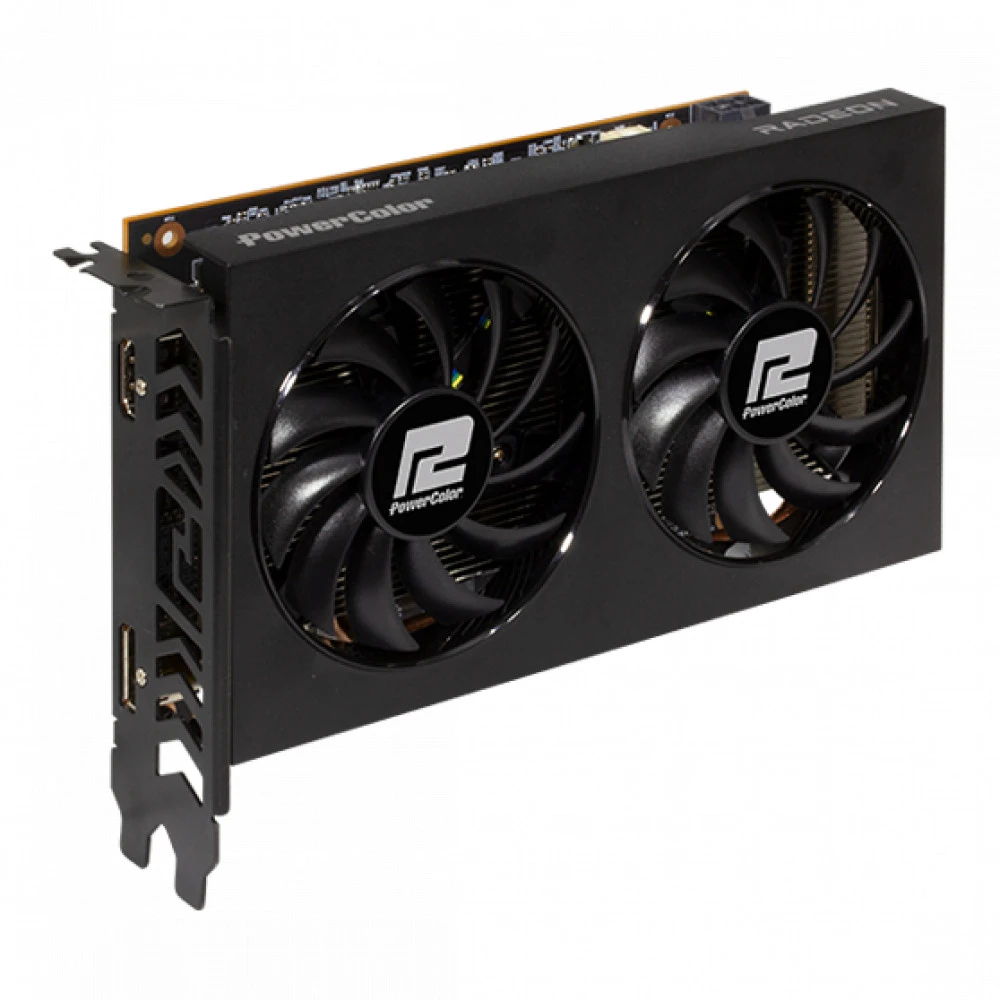 Видеокарта PowerColor AMD Radeon RX 6500XT AXRX 6500XT 4GBD6-DH/OC 4 ГБ