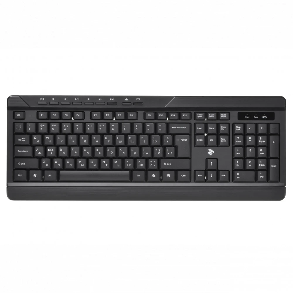 Клавиатура + мышь 2E MK410 WL BLACK 2E-MK410MWB