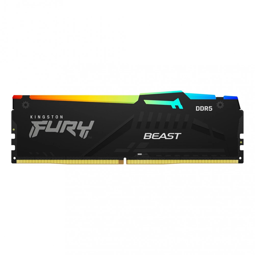 ОЗУ Kingston Fury Beast RGB KF548C38BBA-8 DIMM, DDR5, 8 Гб, 4800 МГц