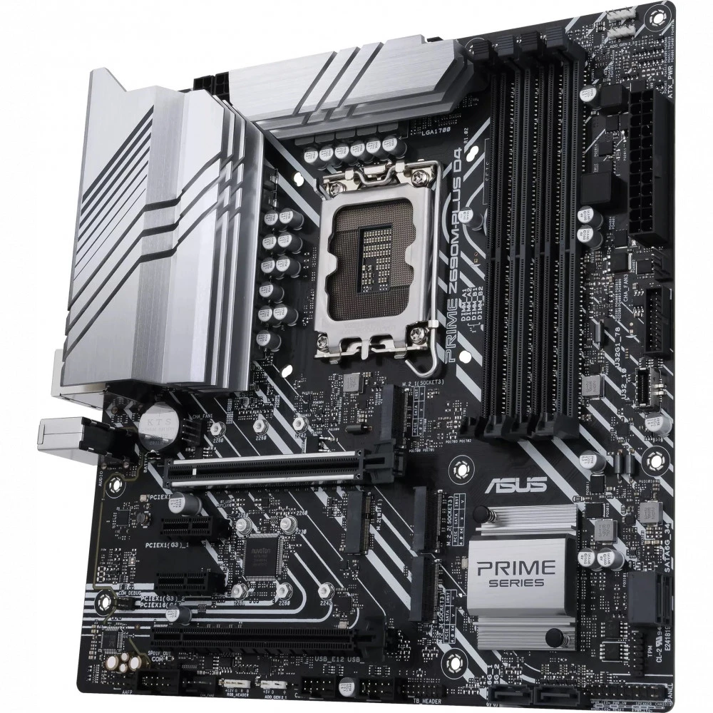 Материнская плата Asus PRIME Z690M-PLUS D4 Micro-ATX, LGA 1700