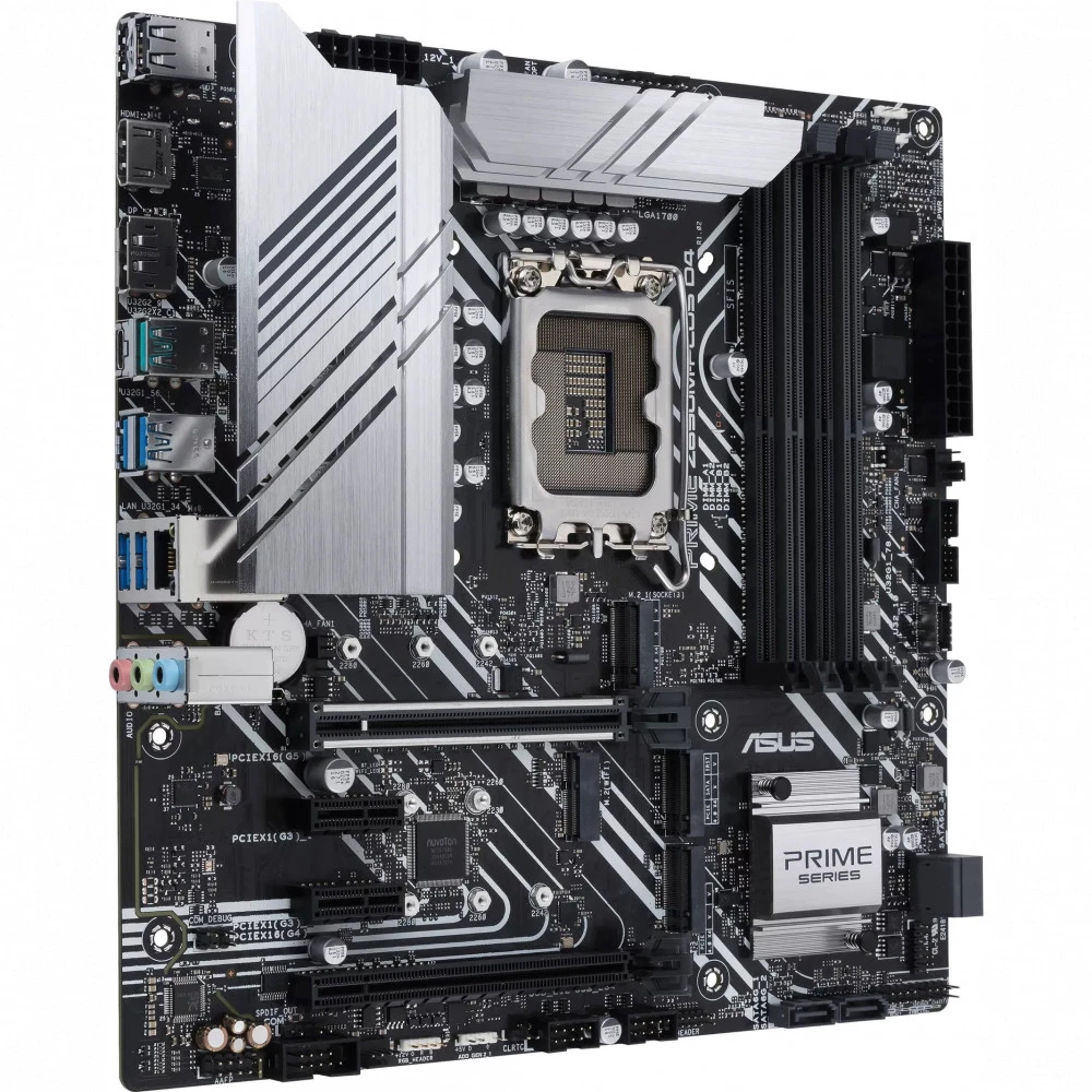 Материнская плата Asus PRIME Z690M-PLUS D4 Micro-ATX, LGA 1700
