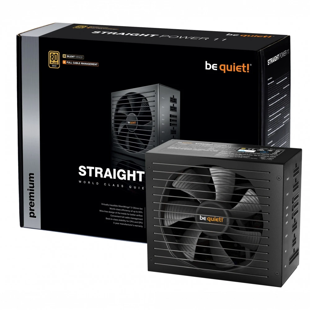 Блок питания be quiet! Straight Power 11 BN280 450 Вт, 80+ Gold