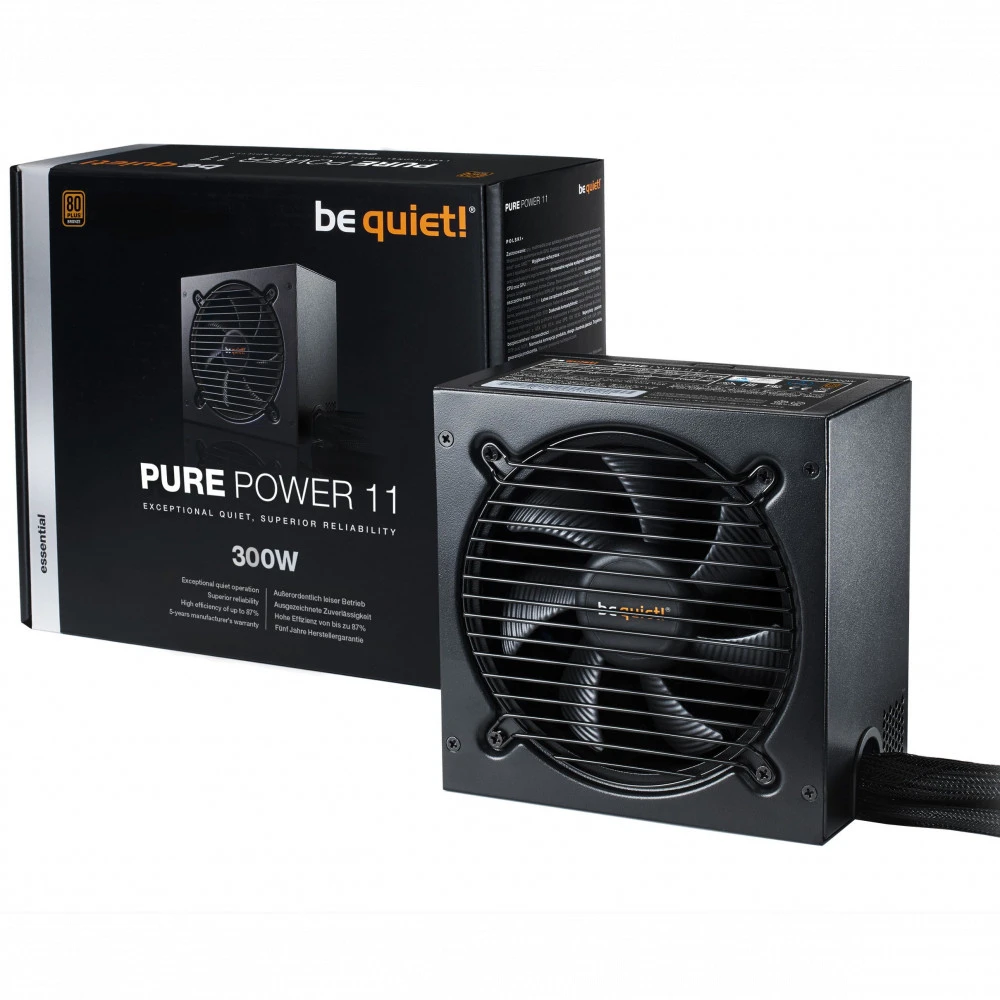 Блок питания be quiet! Pure Power 11 BN290 300 Вт, 80+ Bronze
