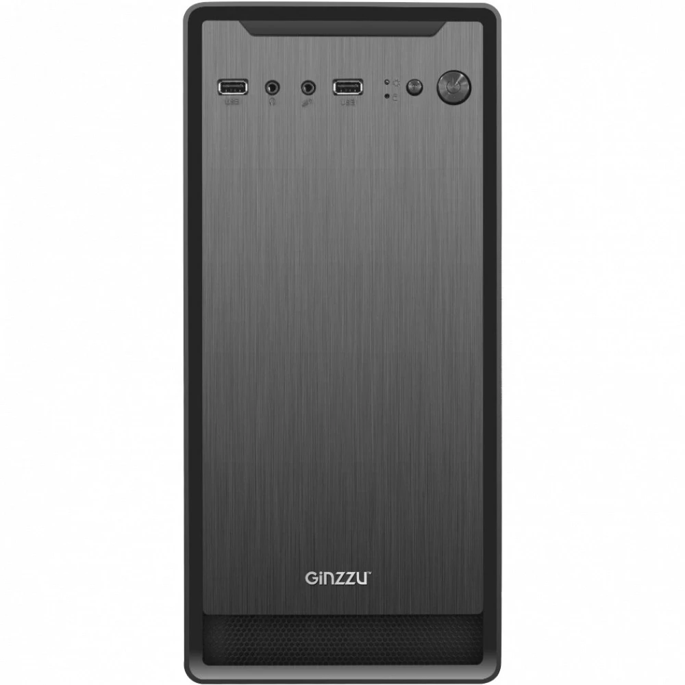 Корпус Ginzzu B180 500W Black Mini-Tower