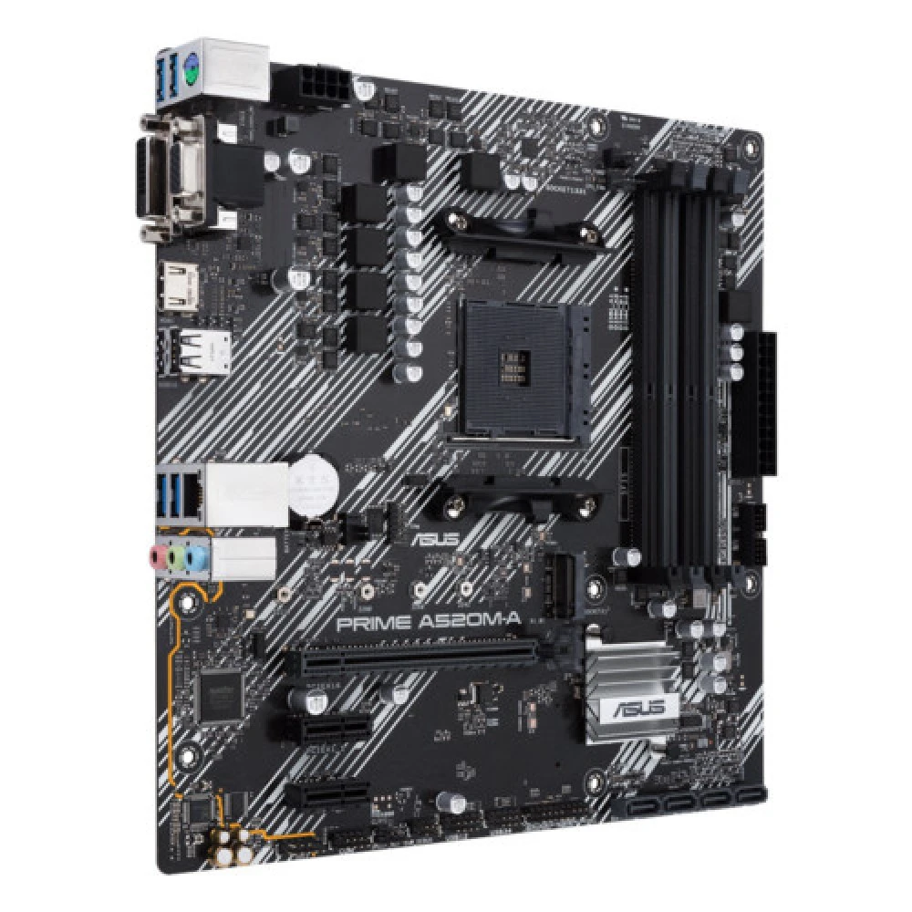 Материнская плата Asus PRIME А520М-А Micro-ATX, AMD AM4
