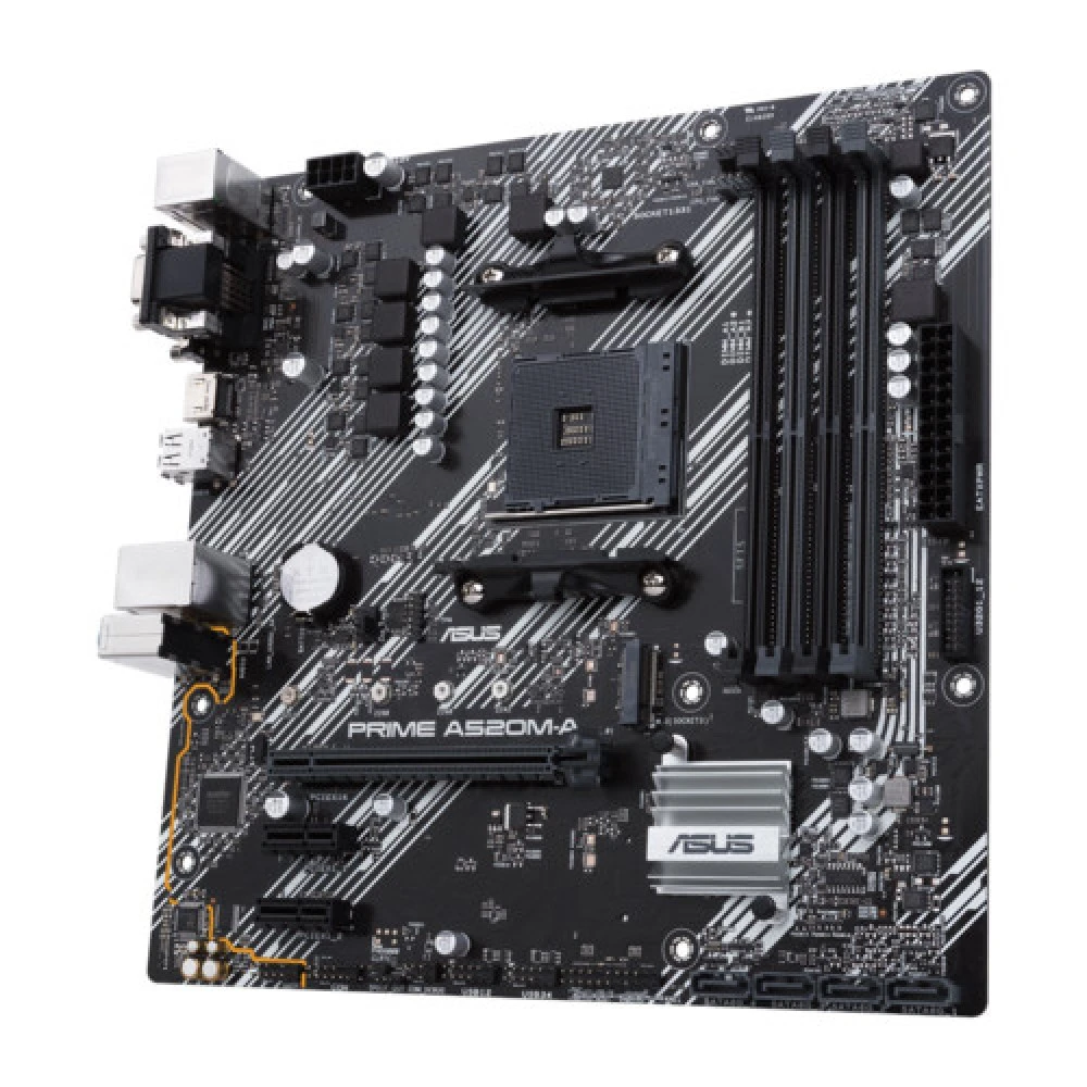 Материнская плата Asus PRIME А520М-А Micro-ATX, AMD AM4