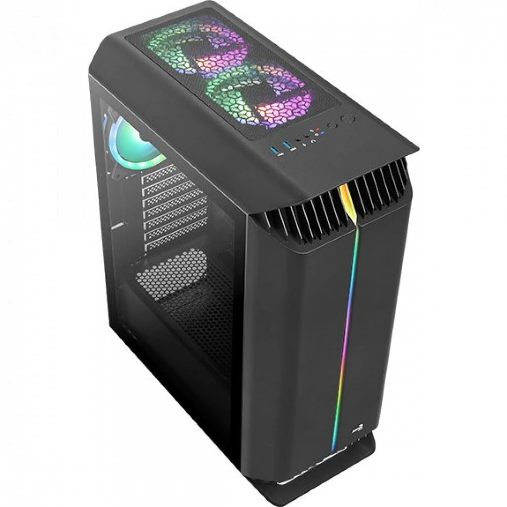 Корпус Aerocool Gladiator Duo-G-BK-v1 Mid-Tower