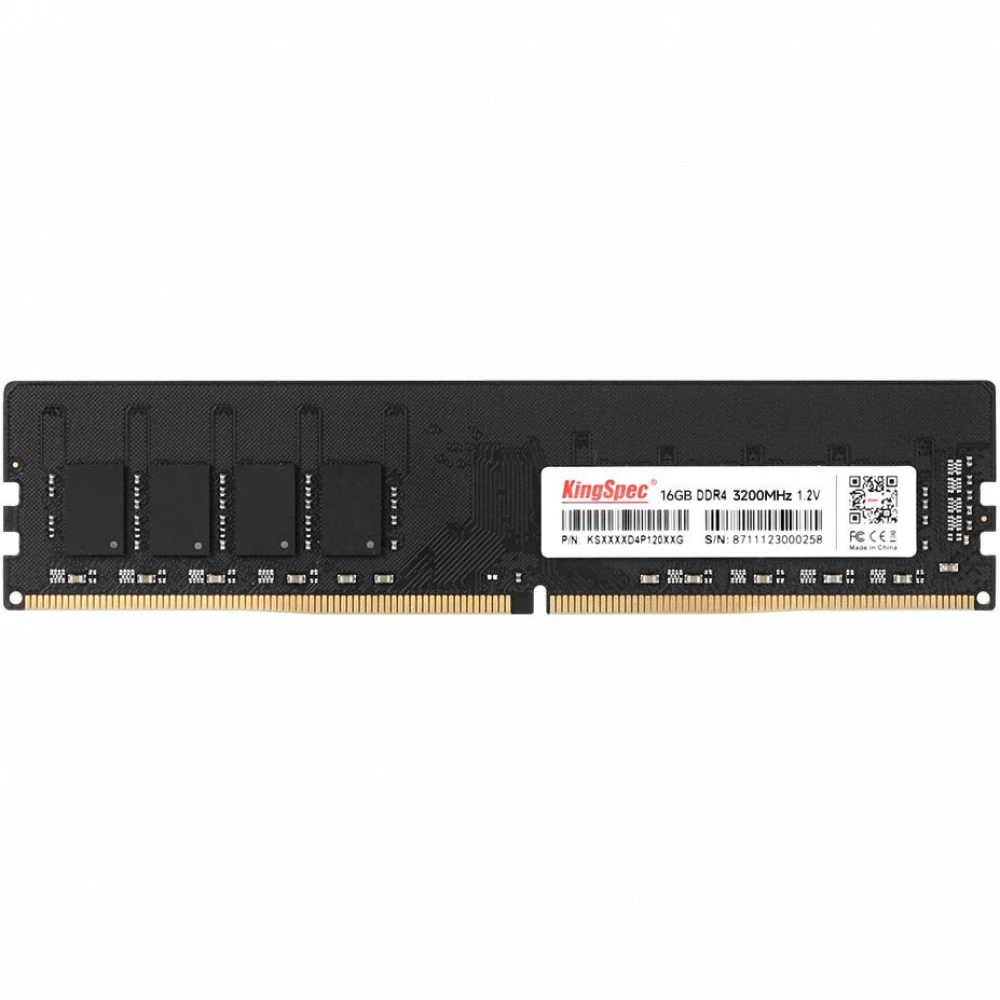 ОЗУ KingSpec 16Gb KS3200D4P12016G DIMM, DDR4, 16 Гб, 3200 МГц