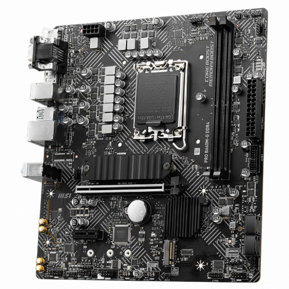 Материнская плата MSI PRO B660M-G DDR4 Micro-ATX, LGA 1700
