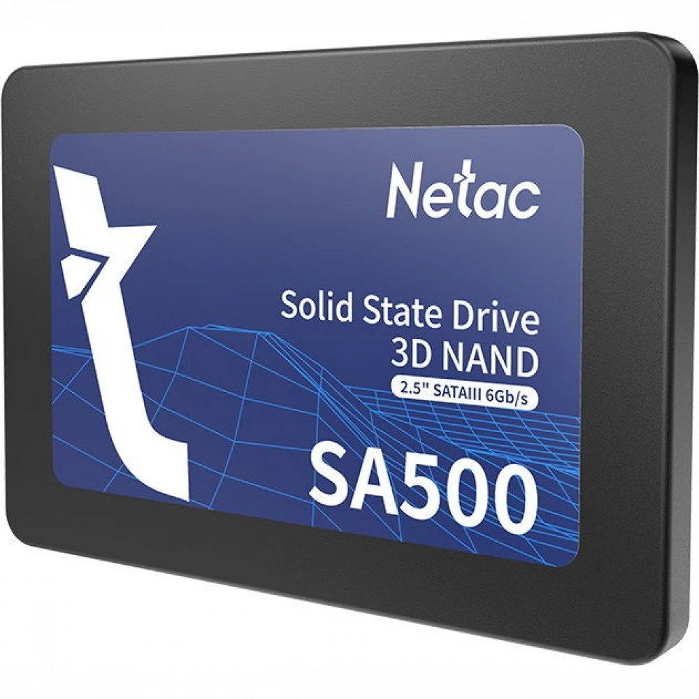 Жесткий диск Netac SA500 NT01SA500-512-S3X SSD (твердотельные), 512 ГБ, 2.5 дюйма, SATA