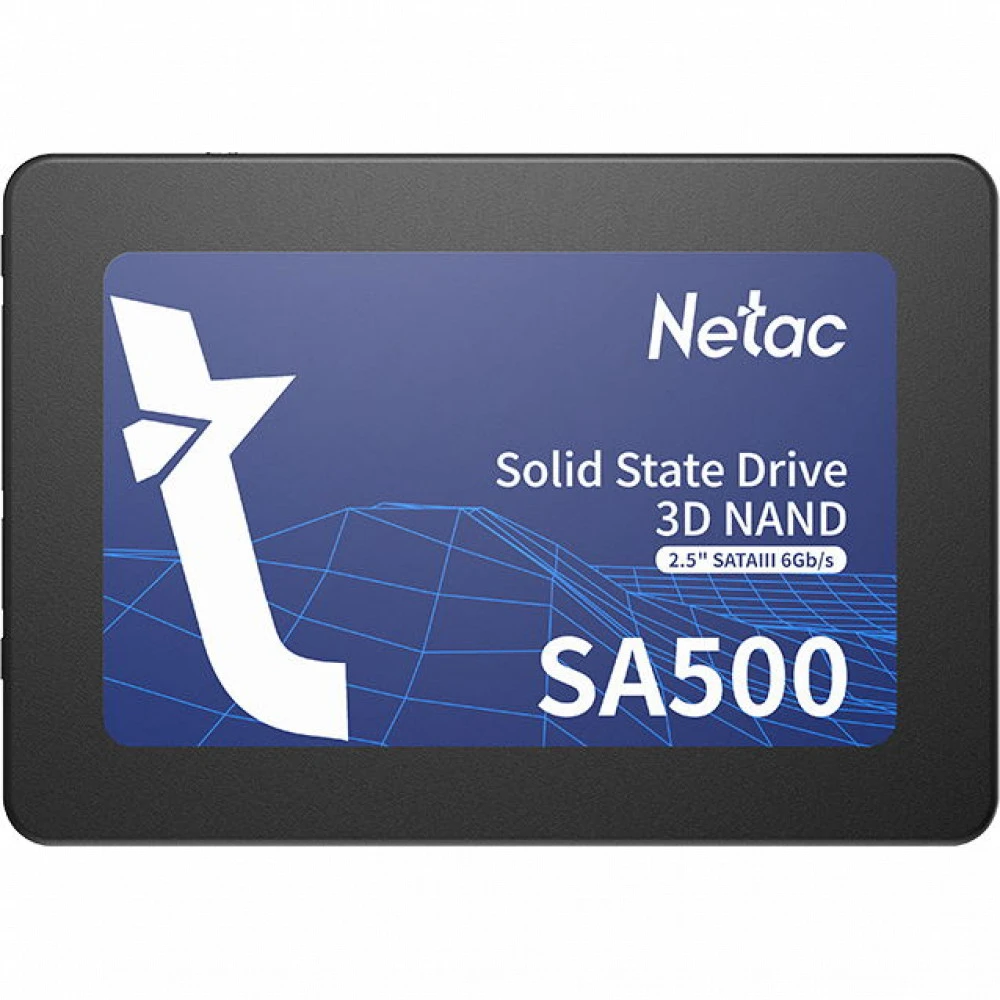 Жесткий диск Netac SA500 NT01SA500-512-S3X SSD (твердотельные), 512 ГБ, 2.5 дюйма, SATA