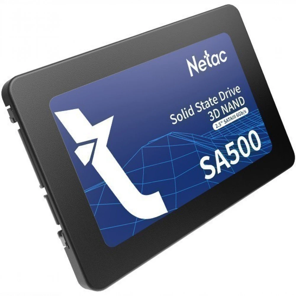 Жесткий диск Netac SA500 NT01SA500-256-S3X SSD (твердотельные), 256 ГБ, 2.5 дюйма, SATA