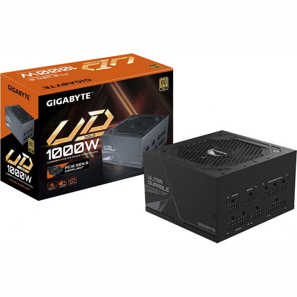 Блок питания Gigabyte UD1000GM PG5 GP-UD1000GM PG5 1000 Вт, 80+ Gold