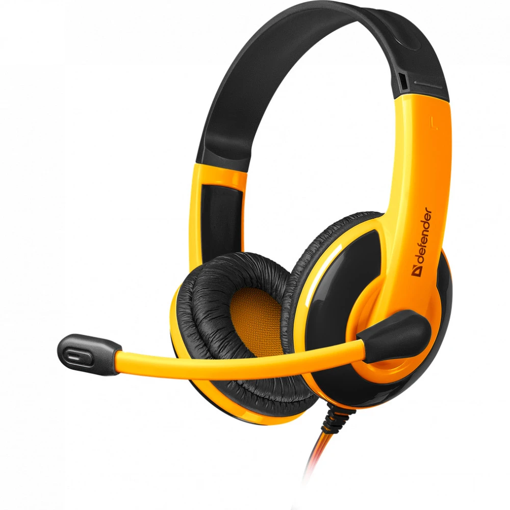 Наушники Defender Warhead G-120 Black-Orange 64099