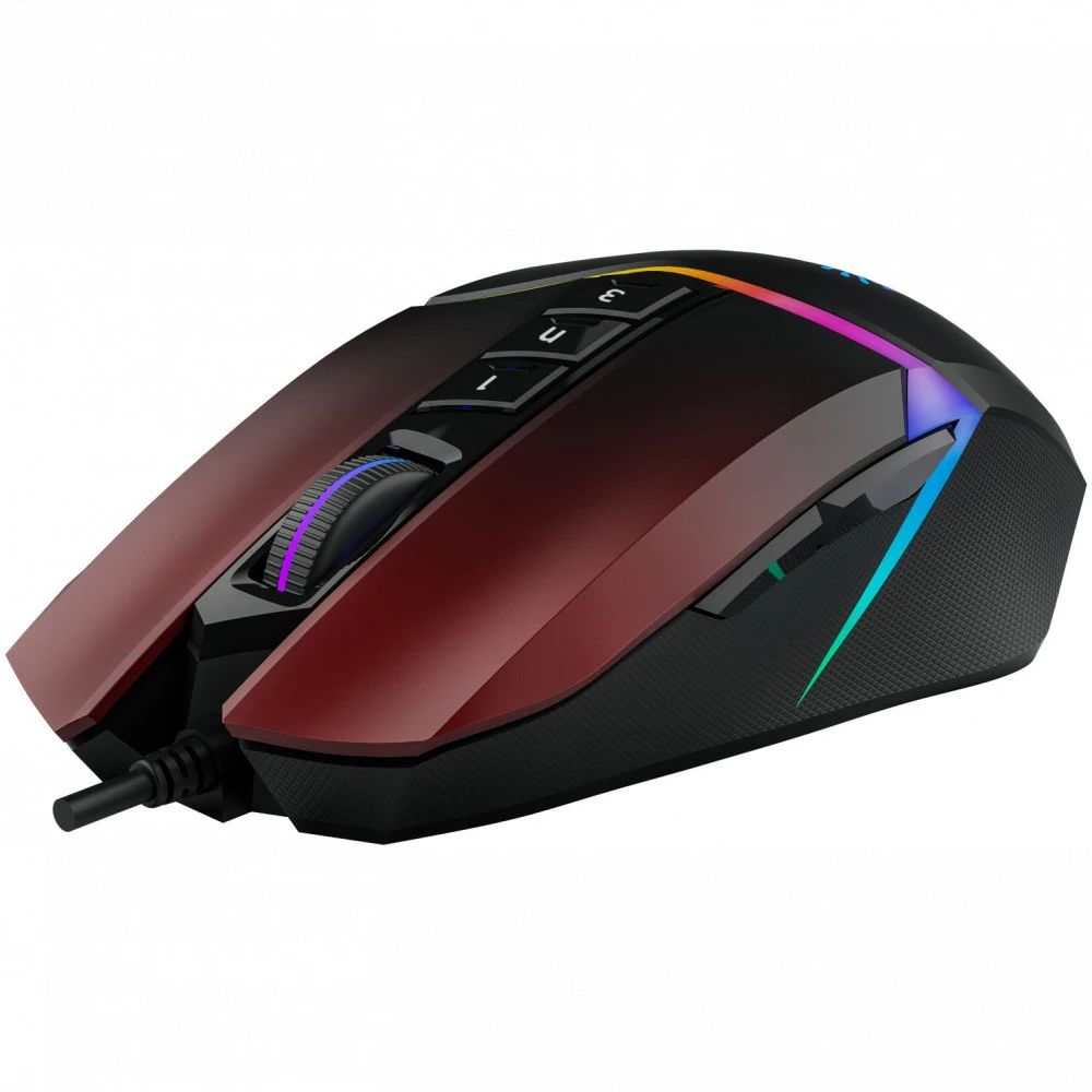 Мышь Bloody W60-Max Red Игровые, Проводная