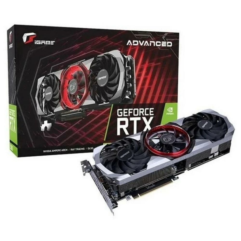 Видеокарта Colorful RTX 3080 Advanced OC 12G LHR-V 12 ГБ