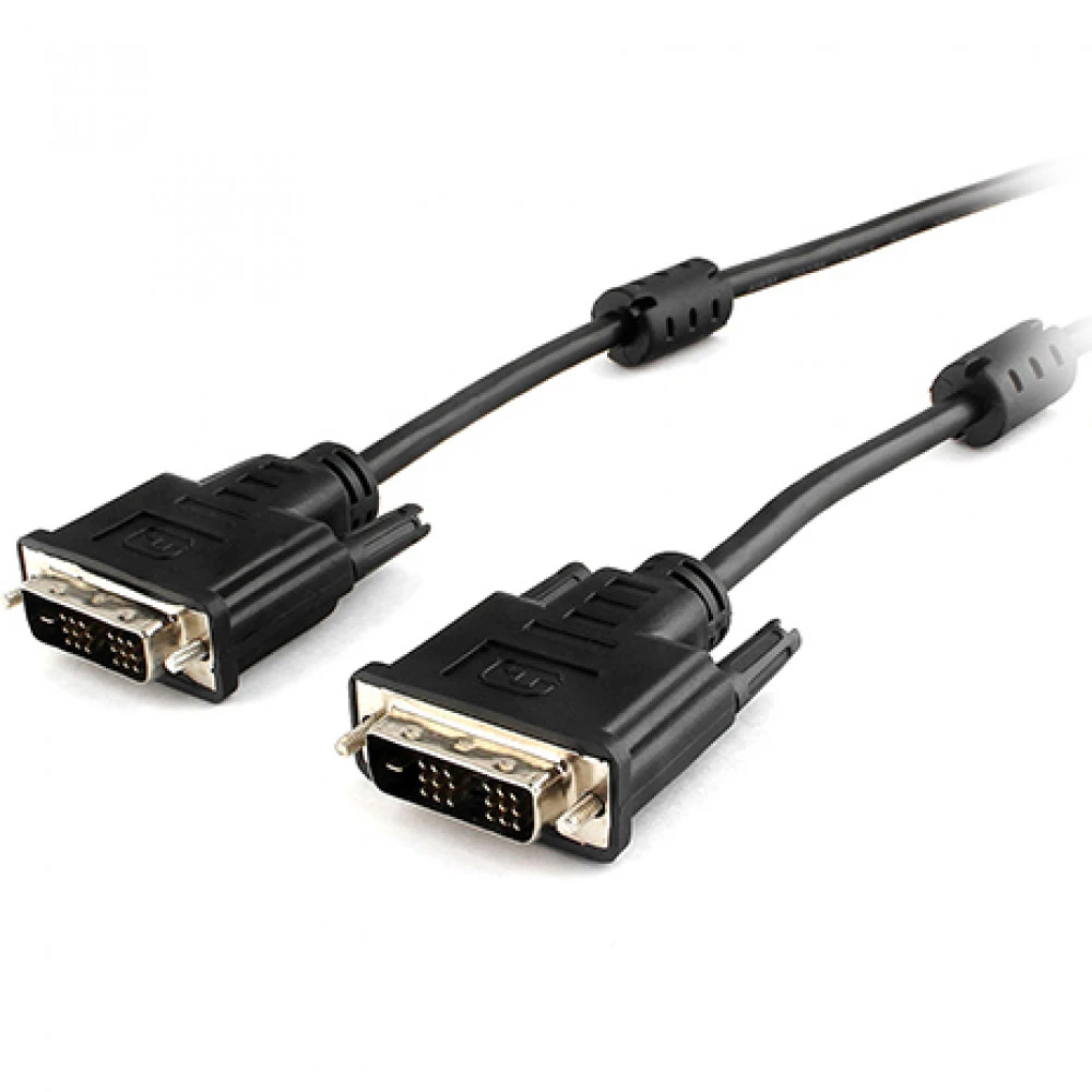Кабель интерфейсный Cablexpert DVI-D to DVI-D (3.0м) CC-DVIL-BK-10 DVI - DVI