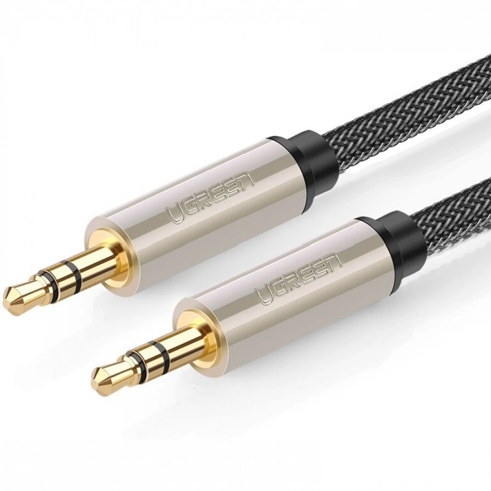Кабель интерфейсный UGREEN AV125 3.5mm (10m) 40785 MINI JACK 3.5 (output) - MINI JACK 3.5 (output)